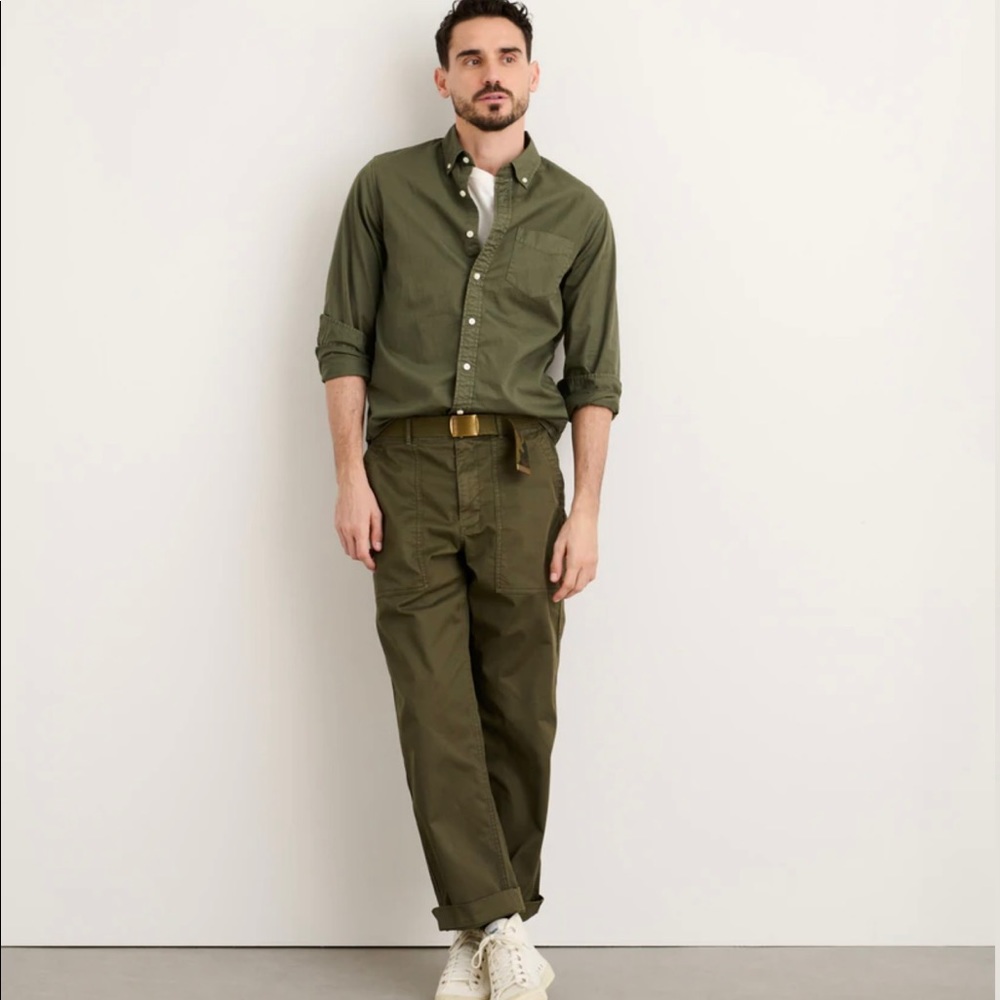 H&M Olive Green Over-Shirt